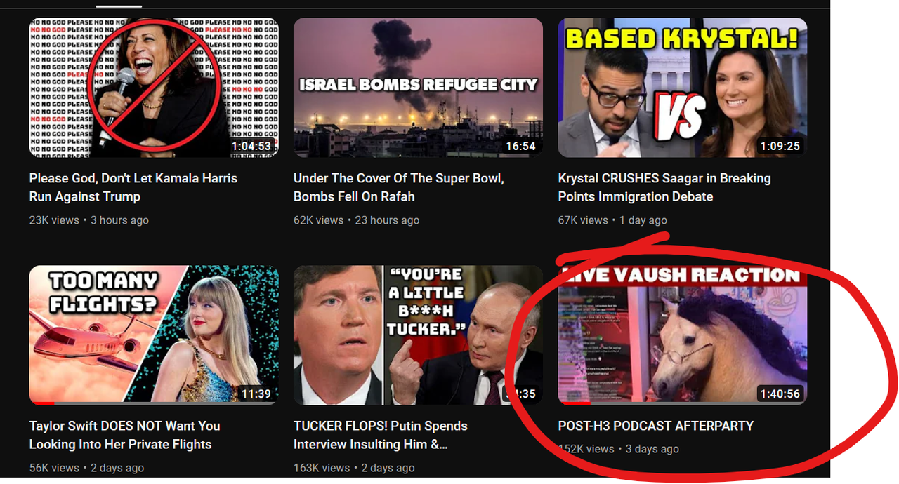 H3H3 vs Vaush (YouTuber drama) (CW: multiple horse penises) - Page 4