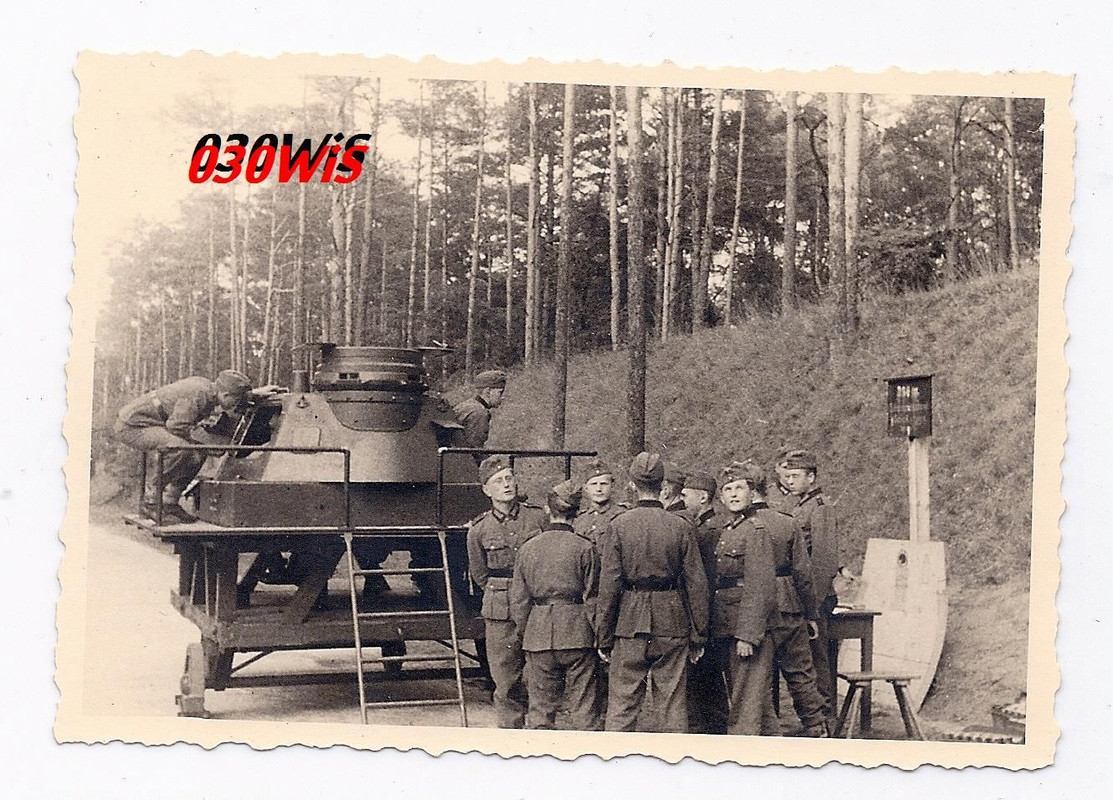 Foto Panzer Turm Tank Ausbildung Übungsturm