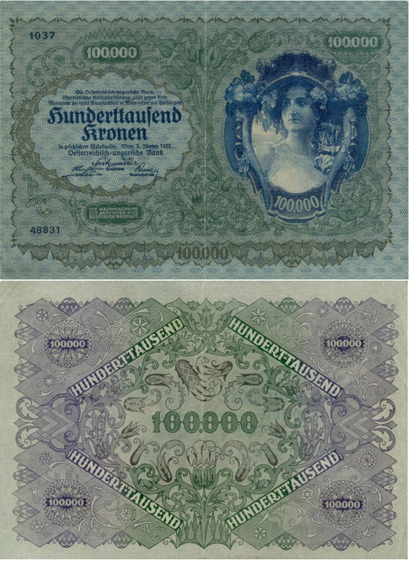 100000Kr-1922