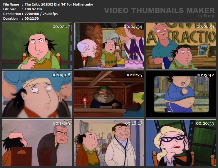 The Critic S01E03 Dial 'M' For Mother.mkv