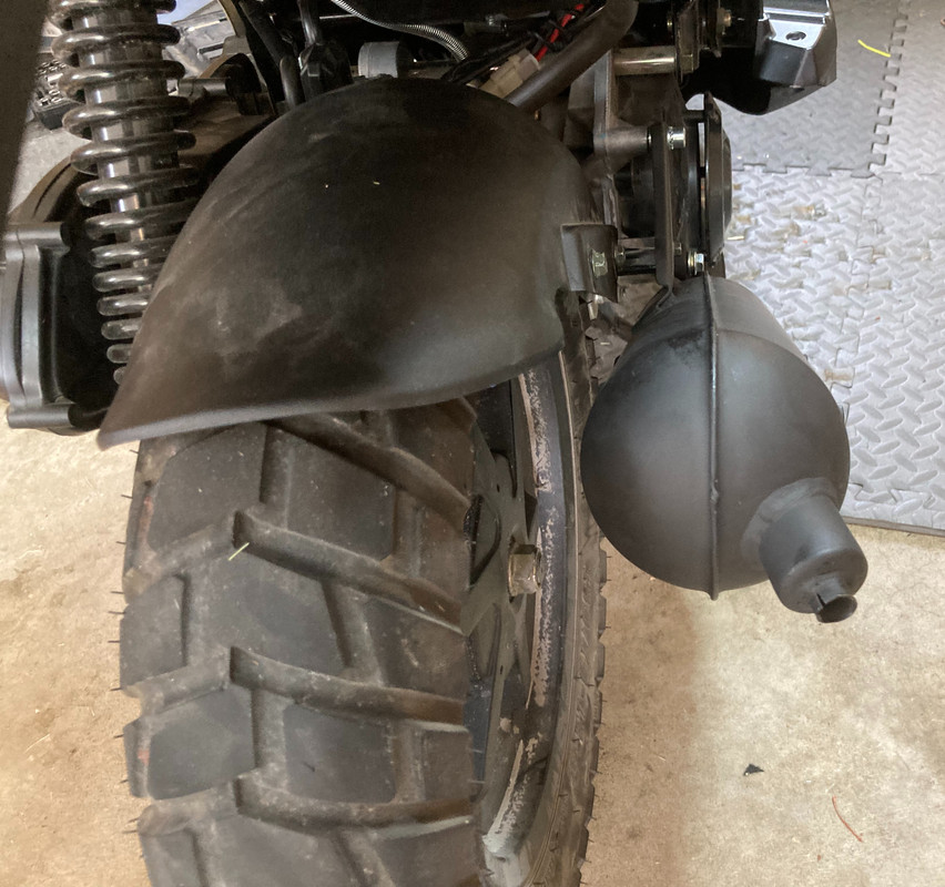 Genuine Roughhouse Back In Black built by Zino | 49ccScoot