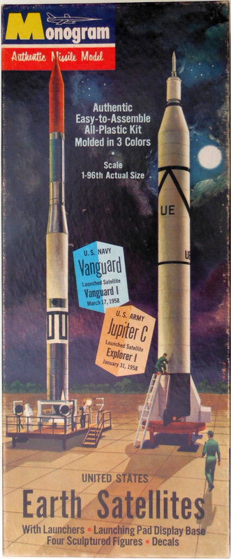 Monogram 96 United States Earth Satellites (PD41)