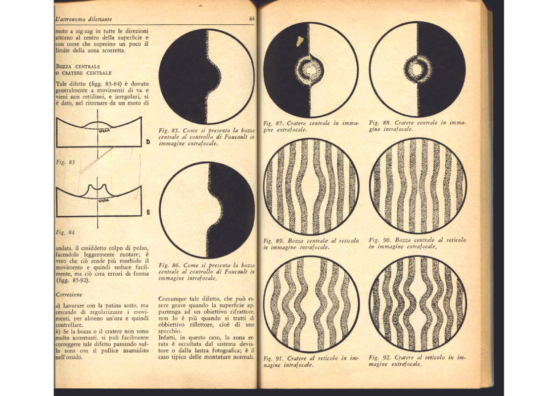 Bozza o cratere centrale ( L'astronomo  - Page 1