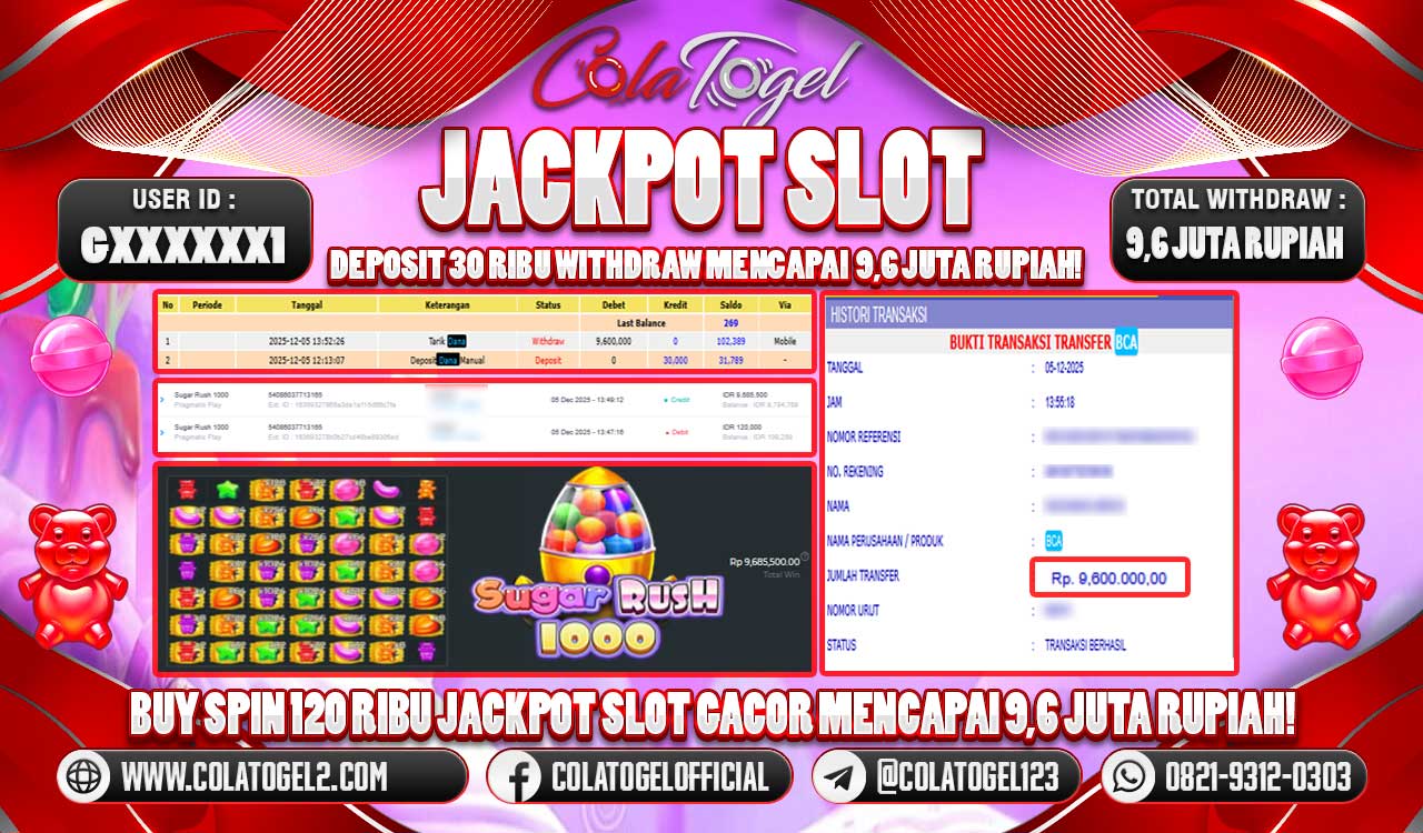 JACKPOT SLOT GACOR!!