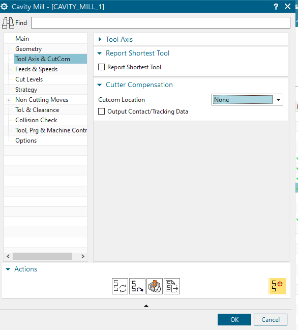 NX Cuttter Compensation 01