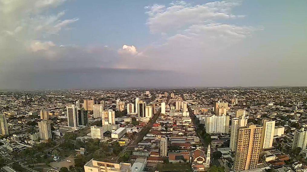Campo Grande nesta manhã de quarta-feira