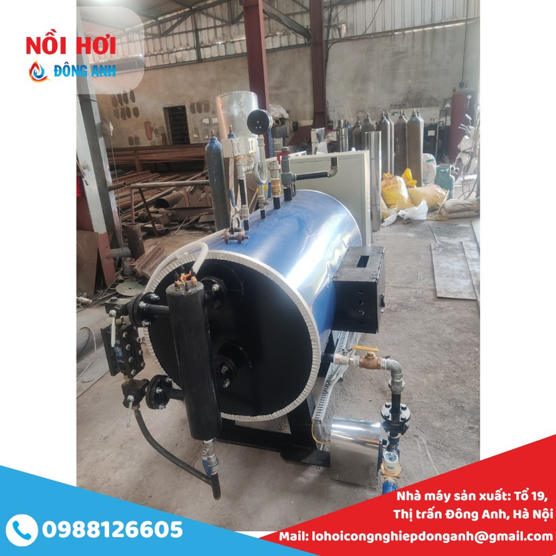 lò hơi điện 120kw