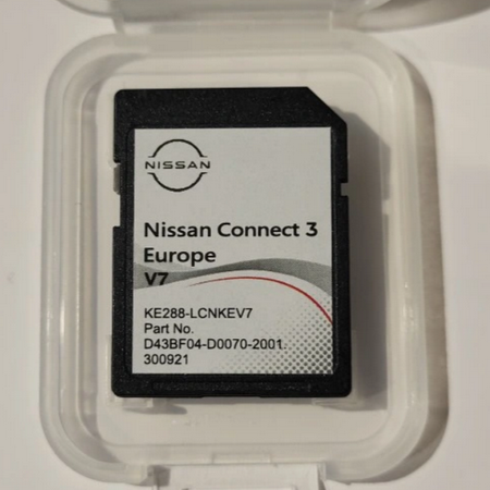 NISSAN CONNECT 3 V4 SD CARDMAP UK AND EUROPE  T1000-27050