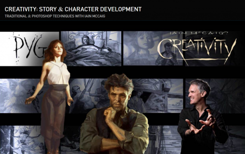 Creativity – Story and Character Development with Iain McCaig