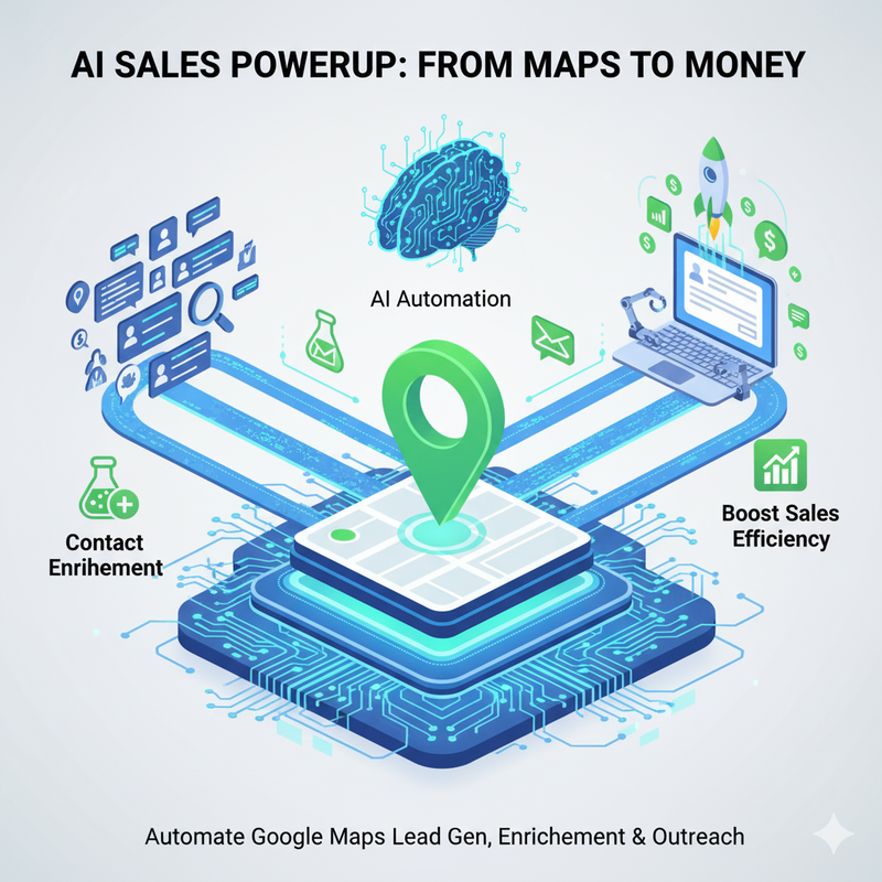 Google Maps Lead Generation & Enrichment Workflow