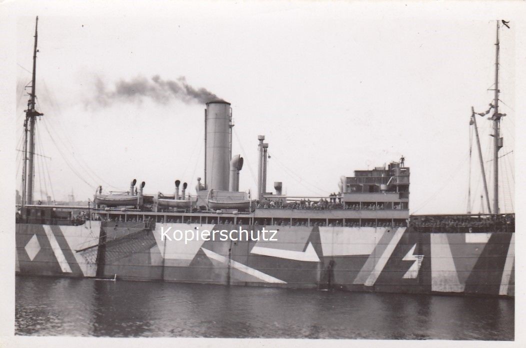 Foto Tarnschiff,Boot,Tarnbemalung,Marine Überfahrt Norwegen,Gebi