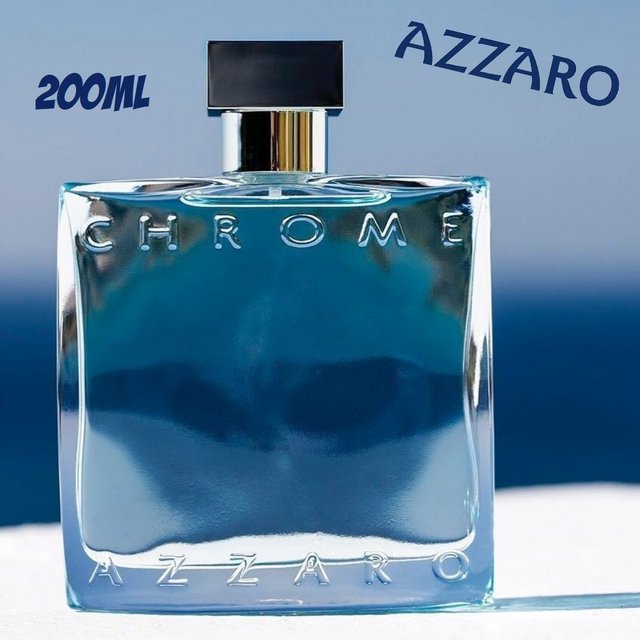 Azzaro Chrome Azzaro – Perfume Masculino – Eau de Toilette 200ml