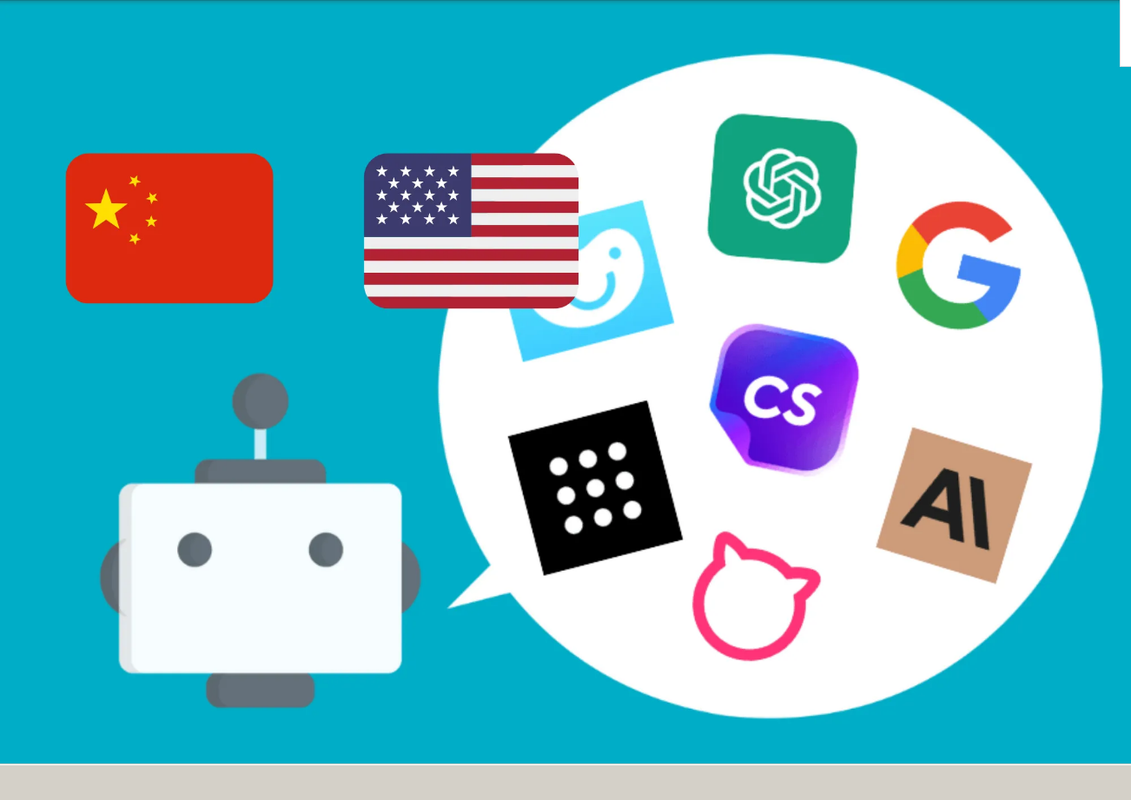 Hay competencia tecnológica entre China y Estados Unidos por los Chatbots de IA