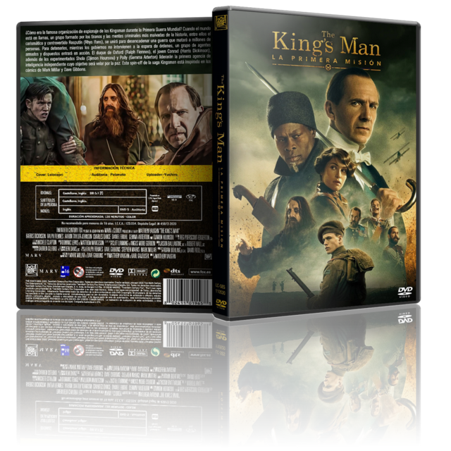 The King's Man: La Primera Misión [DVD9Full][Pal][Cast/Ing/Fr][Sub:Varios][Thriller][2021]
