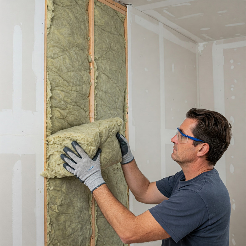 Drywall installation 1