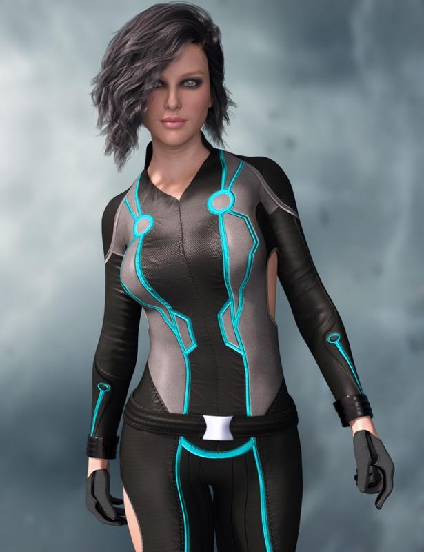 X-Fashion Shadows Outfit for Genesis 8 Female(s) X-Fashion Shadows Outfit for Genesis 8 Female(s)