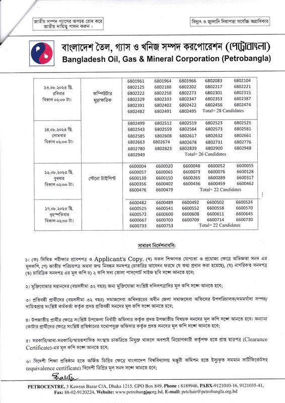 Petrobangla-Job-Viva-Date-2023-PDF-2