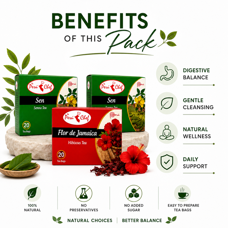 Benefits of the Senna and Hibiscus Tea pack