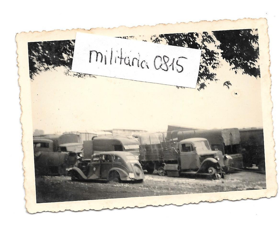 Foto 1940 Beutegut Belgische Französiche Beute P