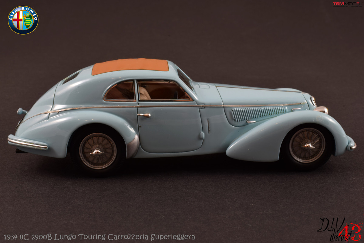 Alfa Romeo 8C 2900B Lungo Touring Carrozzeria Superleggera TSM Blue (6)