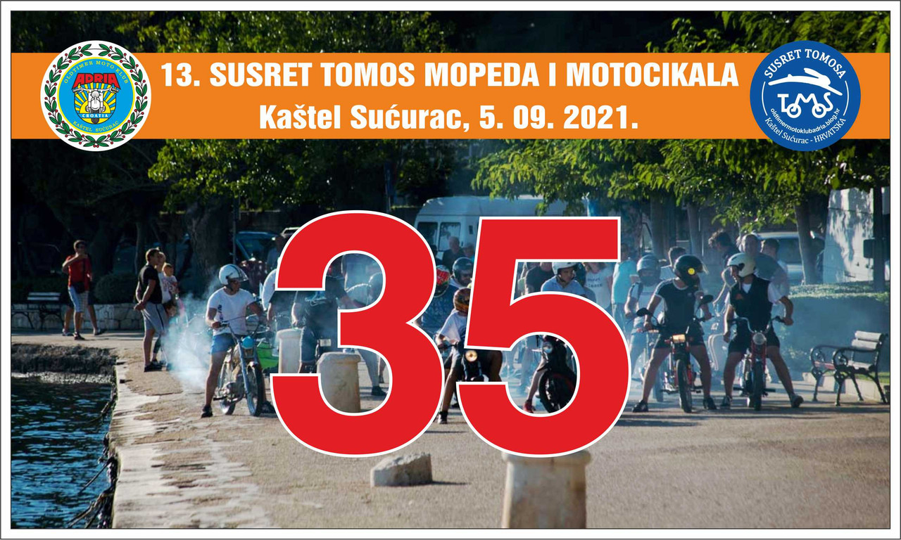 5. Startni brojevi montaža Tomos