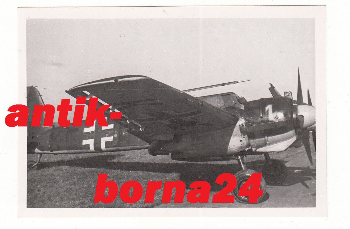 Foto Flugzeug Henschel HS 129 Büchsenöffner in Frankreich Paris Orly 1944 #134