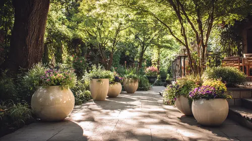 напольные кашпо