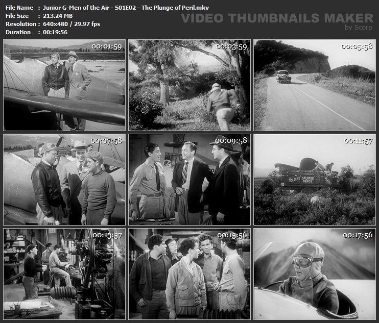 Junior G-Men of the Air - S01E02 - The Plunge of Peril.mkv
