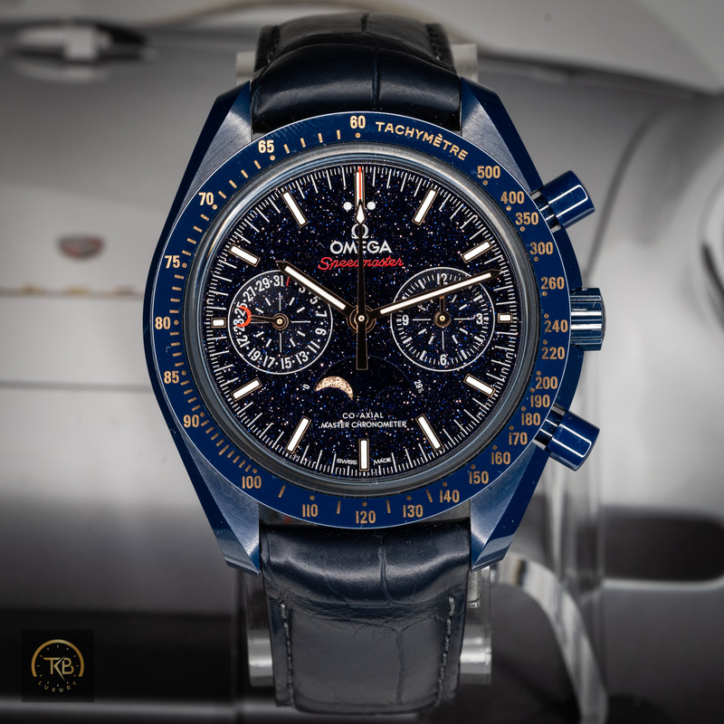 Omega Speedmaster Moonphase Blue Side of the Moon - Image 2