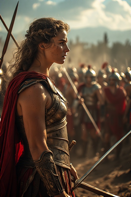 Greek-Warrior-Female-Spears-Sw-13