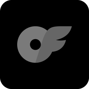 Onlyfans Black Icon Logo Vector svg 300x300