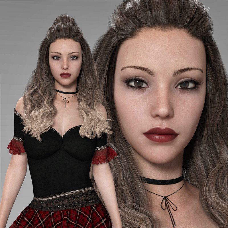 MbM Rosalie for Genesis 8 Female