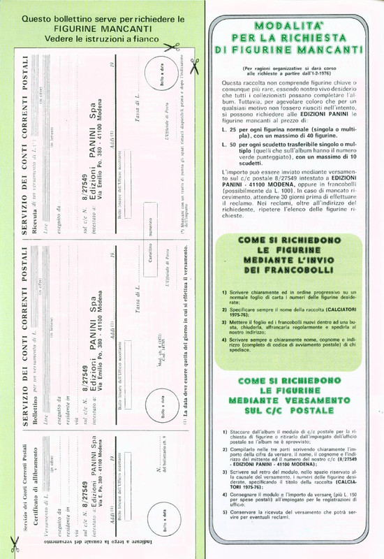 Calciatori 1975-1976 Panini-74