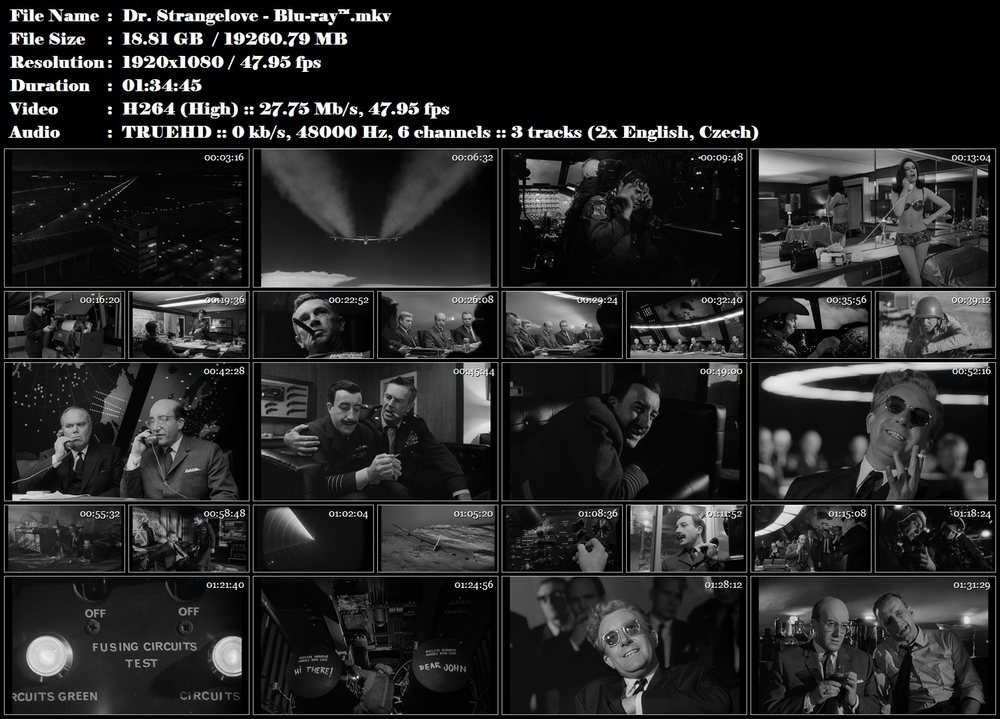 Dr. Divnoláska aneb Jak jsem se.../Dr. Strangelove... (1964)