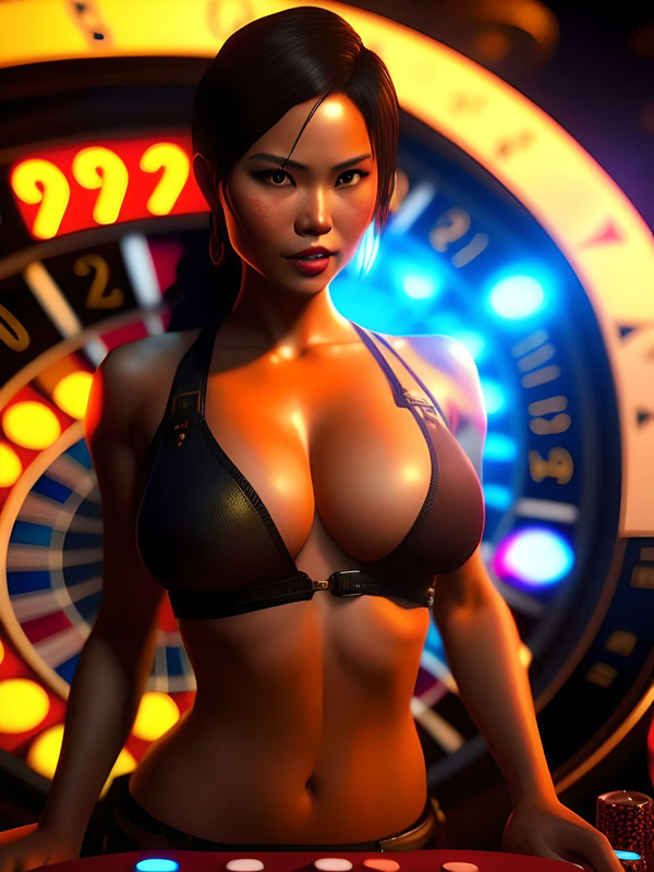 beautiful-girl-playing-slots-online-casi