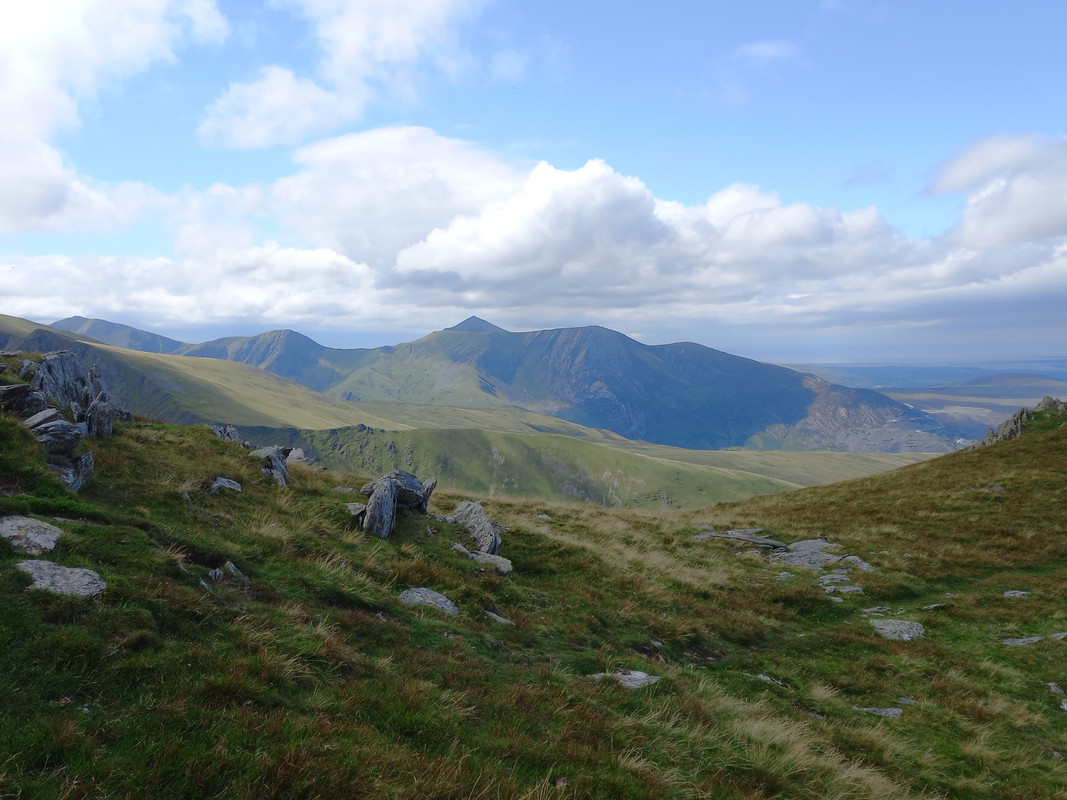 Elidir Fawr in the distance 