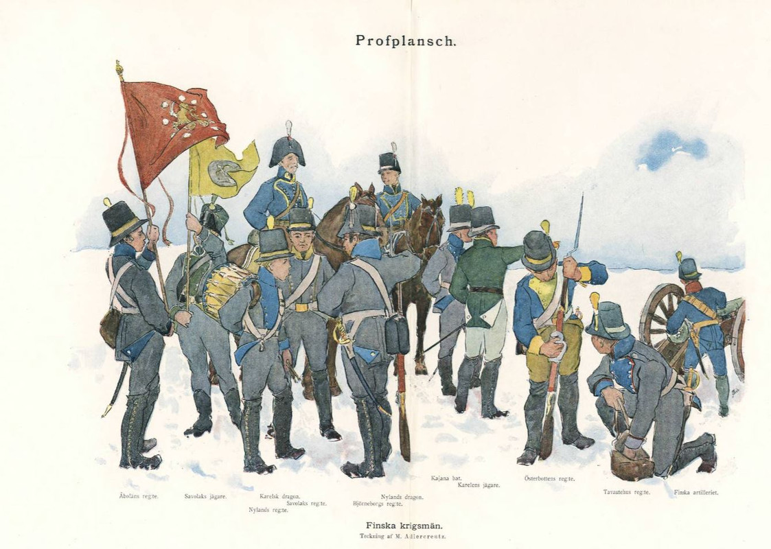 Finska uniformer inkl jägare