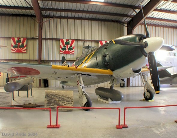 Mitsubishi J2M3. Museo del Aire en California, EEUU Mitsubishi J2M3. Museo del Aire en California, EEUU