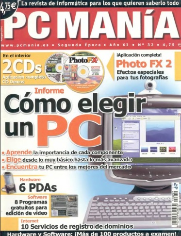 PCME2 32 - Revista PC Mania [2002/2003] [Pdf] [Varios servidores]