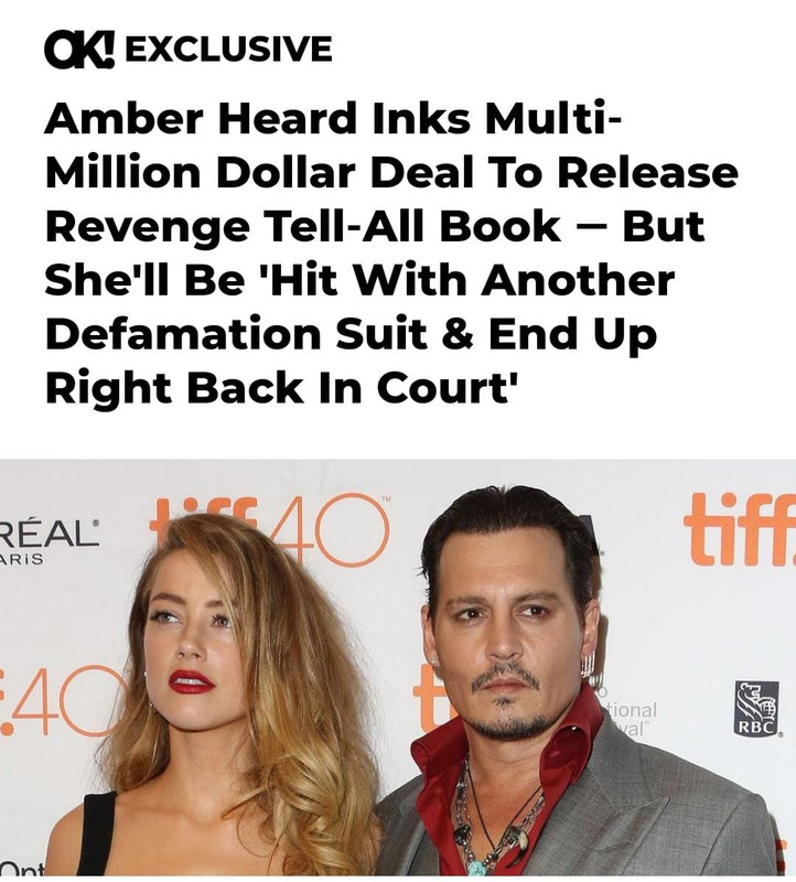 Amber Heard buscará vengarse de Johnny Depp contando su verdad en un libro