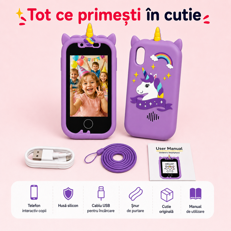 Telefon interactiv Twinkle Twins cadou pentru copii