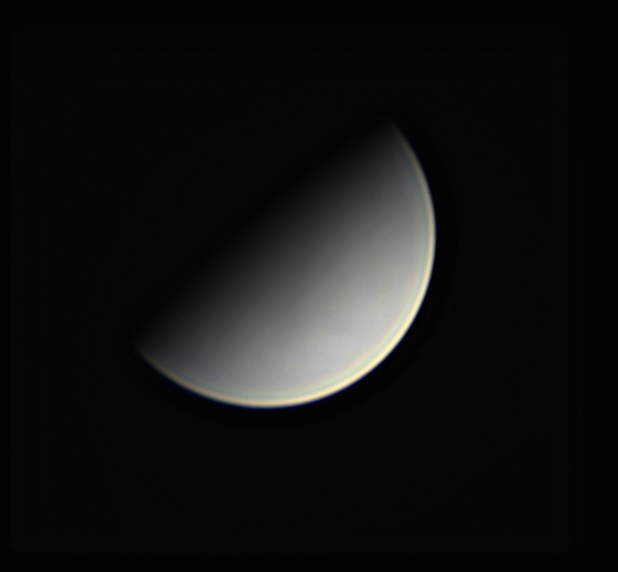 Venus en dicotom�a. (23-V-2023) ASTROBREDA, C11