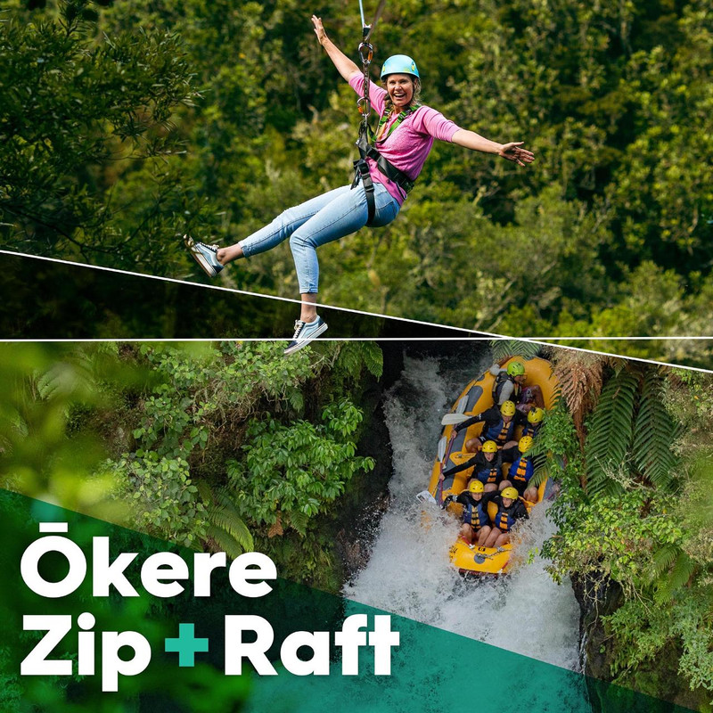 Ōkere Zip + Raft | Shaara Deals 