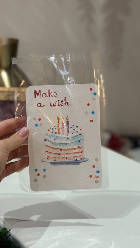 Tarjeta Make A Wish