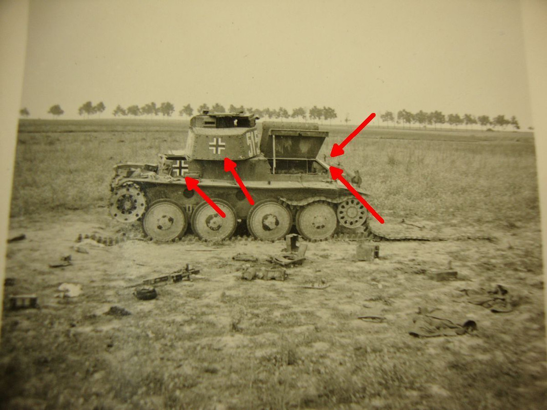 PzKpfw 38 (t)     71     7 PD   25 PR