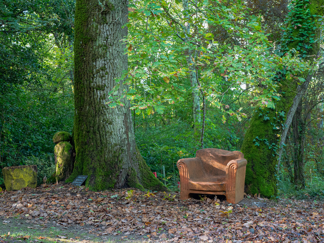 Fauteuil OLGA en terre cuite