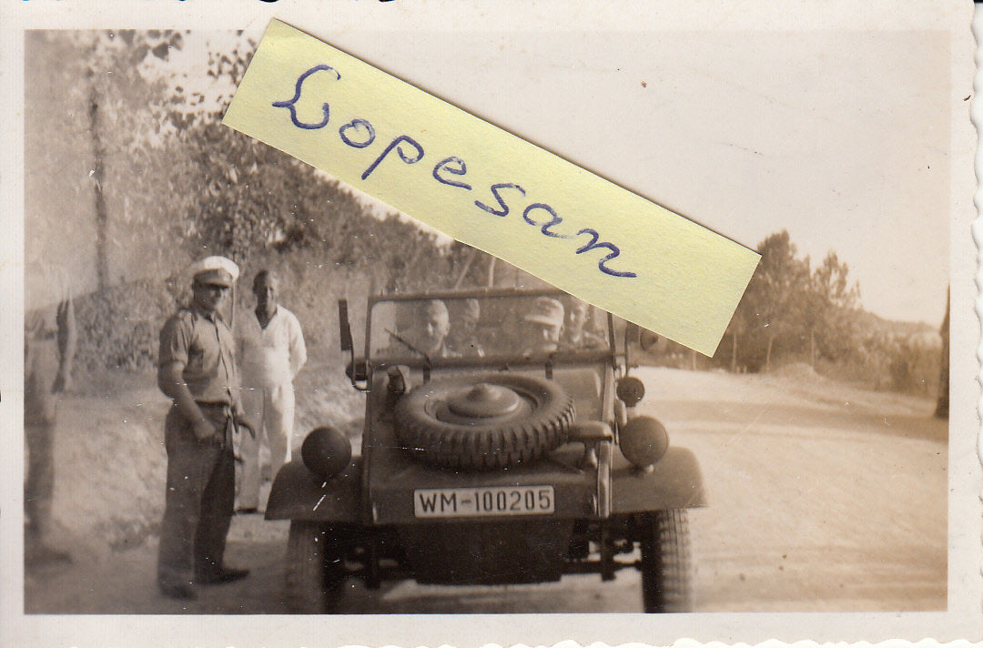 Foto Panzer Elite XX WM Marine VW Kübelwagen WM-