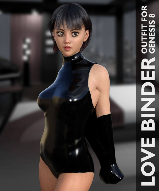 Love Binder Outfit For Genesis 8 Female