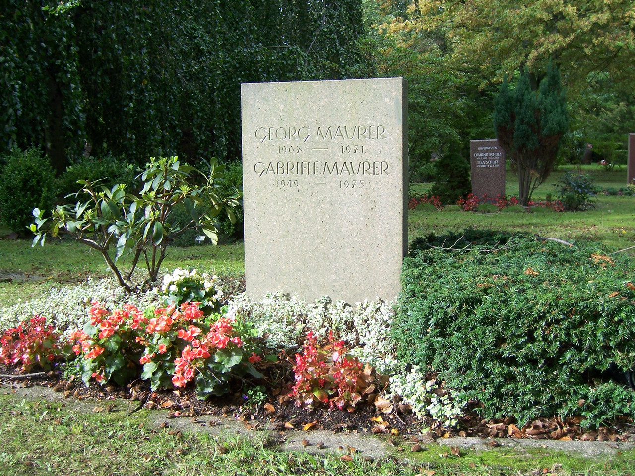Grabstatte-Georg-Maurer