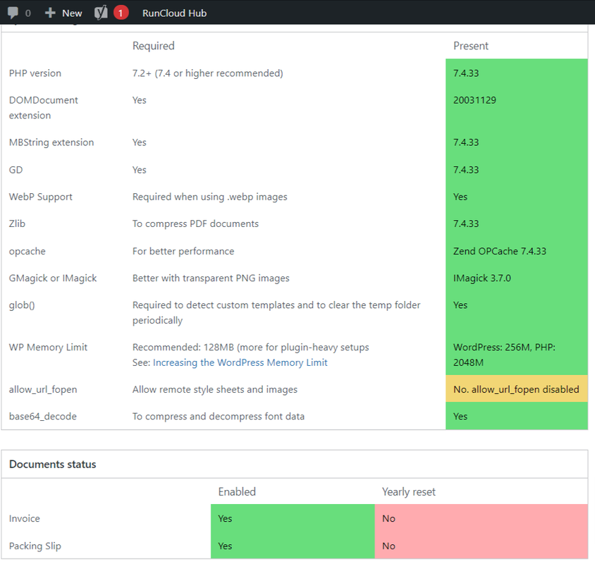 PDF-Invoices-status